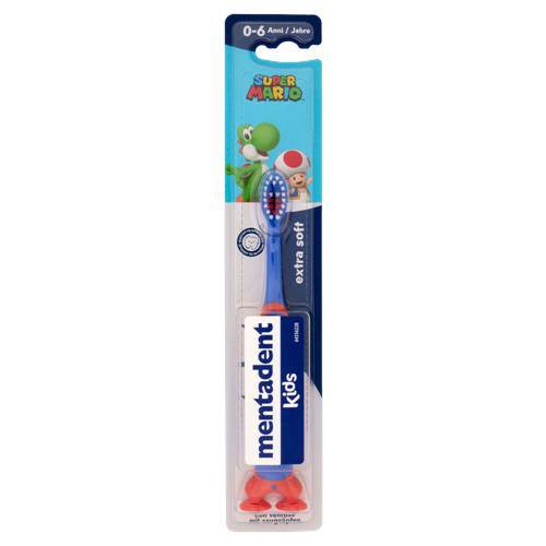 Mentadent Kids 0-6 Anni Super Mario extra soft 