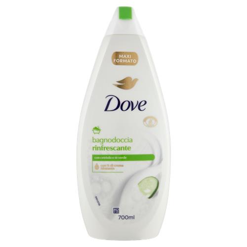 Dove bagnodoccia rinfrescante con cetriolo e tè verde 700 ml