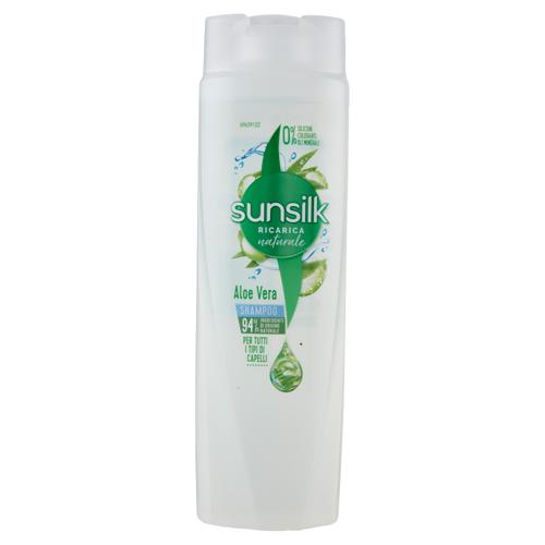 sunsilk Ricarica naturale Shampoo Aloe Vera per Tutti i Tipi di Capelli  250 mL