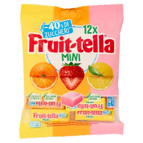 Fruit-tella Mini -40% di Zuccheri** 12 x 12 g