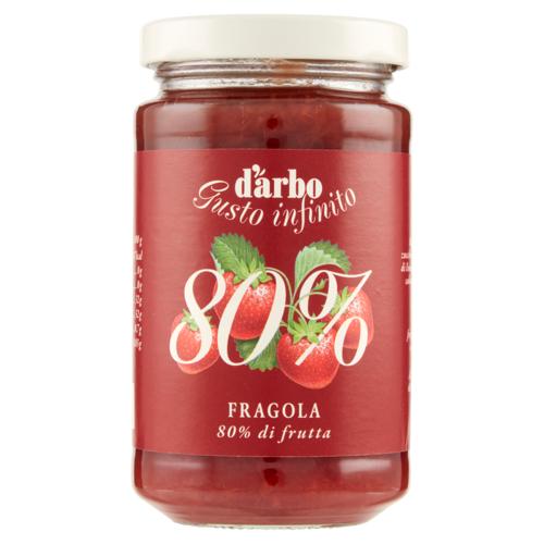 Darbo Crema di Frutta 80% Fragole 250g