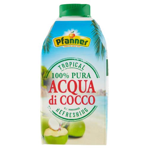 Pfanner Tropical 100% Pura Acqua di Cocco 500 ml