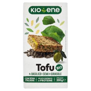 Kioene Tofu al Basilico e Semi di Girasole Bio 200 g