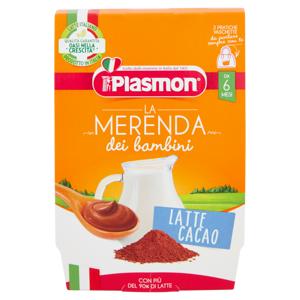 Plasmon la Merenda dei bambini Latte Cacao 2 x 120 g