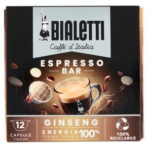 Bialetti Caffè d'Italia Espresso Bar Ginseng 12 Capsule 66 g