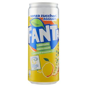 Fanta Lemon Zero IGP Sleek 330 ml