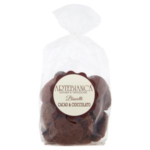 Artebianca Biscotti Cacao & Cioccolato 300 g
