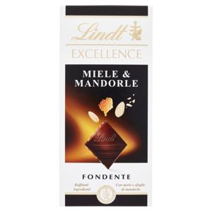 Lindt Excellence Tavoletta Cioccolato Fondente Miele e Mandorle 100 g