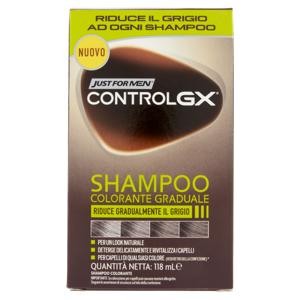 Just For Men Control GX Shampoo Colorante Graduale 118 mL