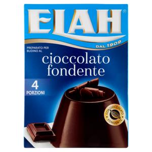 Elah Preparato per Budino al cioccolato fondente 90 g