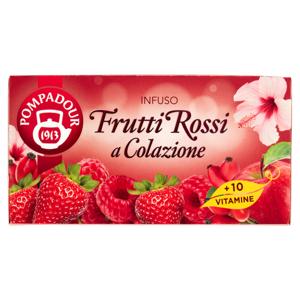 Pompadour Infuso Frutti Rossi a Colazione bustine 20 x 2,5 g