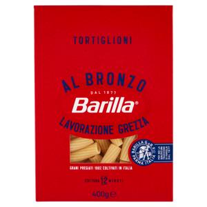 Barilla Pasta Al Bronzo Tortiglioni 100% grano italiano 400g