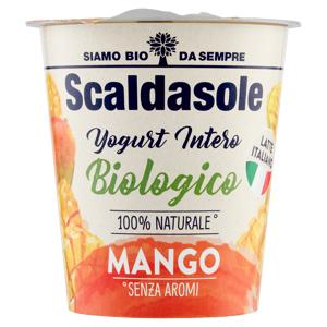 Scaldasole Yogurt Intero Biologico Mango 130 g