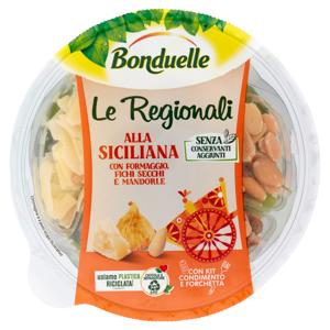 Bonduelle Le Regionali alla Siciliana con Formaggio, Fichi Secchi e Mandorle 130 g