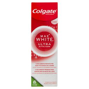Colgate dentifricio sbiancante Max White Ultra Active Foam 50 ml