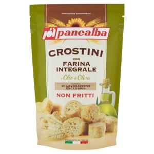 panealba Crostini con Farina Integrale e Olio di Oliva 80 g