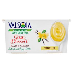 Valsoia Bontà e Salute Gran Dessert Delizia di Mandorla - Vaniglia 2 x 115g