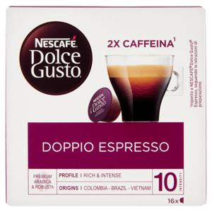 NESCAFÉ DOLCE GUSTO Doppio Espresso 16 capsule (16 tazze)