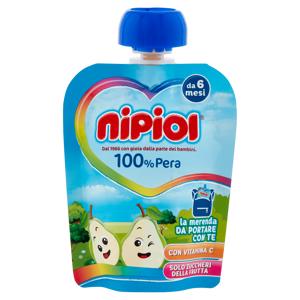 nipiol pera frullato 100% frutta 85 g