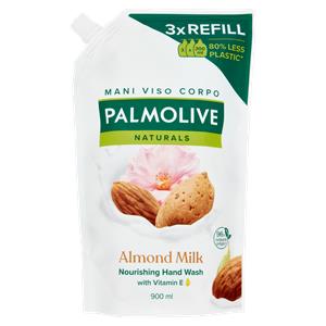 Palmolive ricarica sapone liquido mani Latte e Mandorla 900 ml