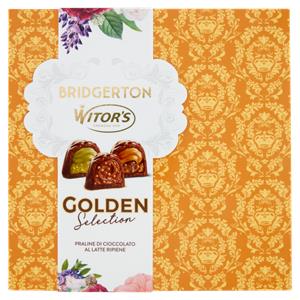 Witor's Bridgerton Golden Selection Praline di Cioccolato al Latte Ripiene 200 g