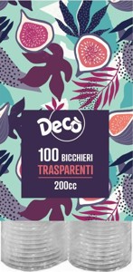 DECO BICCH.TRASP.200CC 50+50