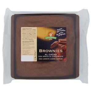 Gecchele Brownies al Cacao con Gocce di Cioccolato 300 g