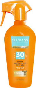 Clinians Bellezza Solare Spray Protettivo Anti Age SPF 30 Alta 250 mL