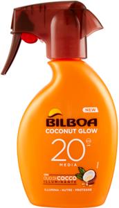 Bilboa Coconut Glow 20 Media con Olio di Cocco Illuminante 250 ml