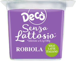 DECO ROBIOLA S/LATTOSIO GR.100