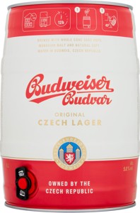 Budweiser Budvar Original Czech Lager 5 L