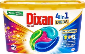 DIXAN Discs Color 15pz (375g)