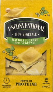 Unconventional Ravioli Vegetali 0% Carne 100% Gusto 250 g
