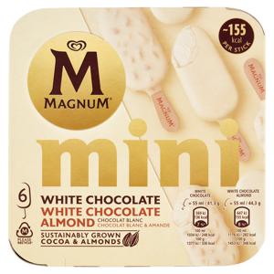 Magnum mini White Chocolate White Chocolate Almond 6 Gelati 256,8 g