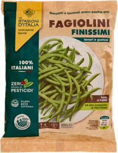 Le Stagioni d'Italia Fagiolini Finissimi Surgelati 600 g