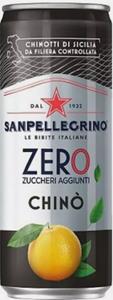 SANPELLEGRINO Chinò Zero Zuccheri Aggiunti, Lattina 33 cl