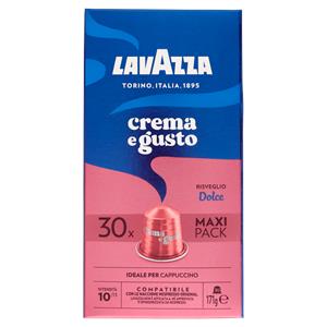 Lavazza crema e gusto Dolce Compatibile Nespresso Original 30 Capsule 171 g