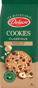 Delacre Cookies Classique Noisette Hazelnoot-Nocciola 136 g