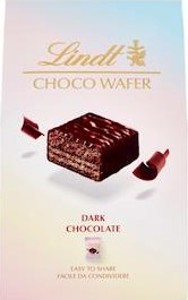 Lindt choco wafer astuccio cioccolato fondente 130 g