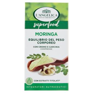 L'Angelica superfood Moringa Equilibrio del Peso Corporeo 60 compresse 27 g