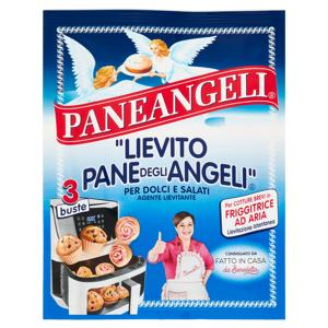 PANEANGELI "Lievito Pane degli Angeli" per Cotture Brevi in Friggitrice ad Aria 3 x 13 g