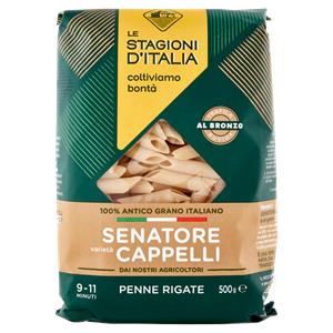 Le Stagioni d'Italia Senatore varietà Cappelli Penne Rigate N° 132 500 g