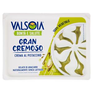 Valsoia Bontà e Salute Vaschetta Gran Cremoso Crema al Pistacchio 400 g