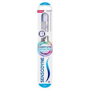 Sensodyne Spazzolino Complete Protection+ per Denti Sensibili, Testina Piccola, Soft