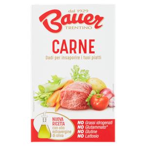 Bauer Carne Dadi per insaporire i tuoi piatti 8 x 10 g