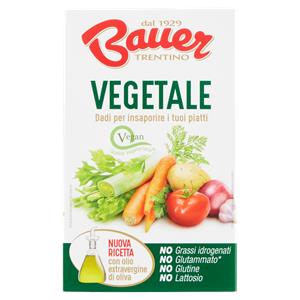 Bauer Vegetale Dadi per insaporire i tuoi piatti 8 x 10 g