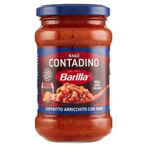 Barilla Sugo Ragù Contadino con Vino Rosso Condimento per Pasta 300g