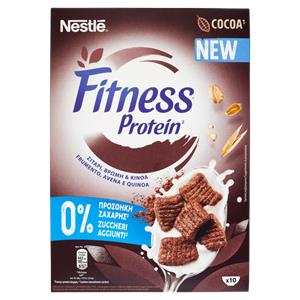 FITNESS Protein Cacao Cereali Integrali con Frumento, Avena e Quinoa 310g