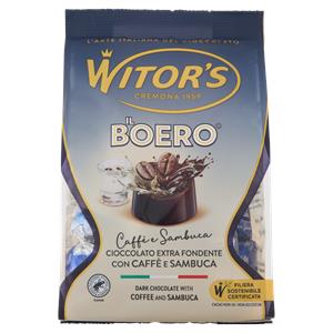 Witor's il Boero Caffè e Sambuca Cioccolato Extra Fondente con Caffè e Sambuca 200 g