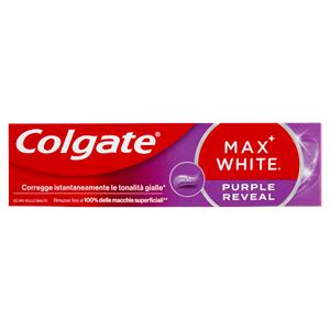 Colgate dentifricio sbiancante Max White Purple Reveal 75 ml